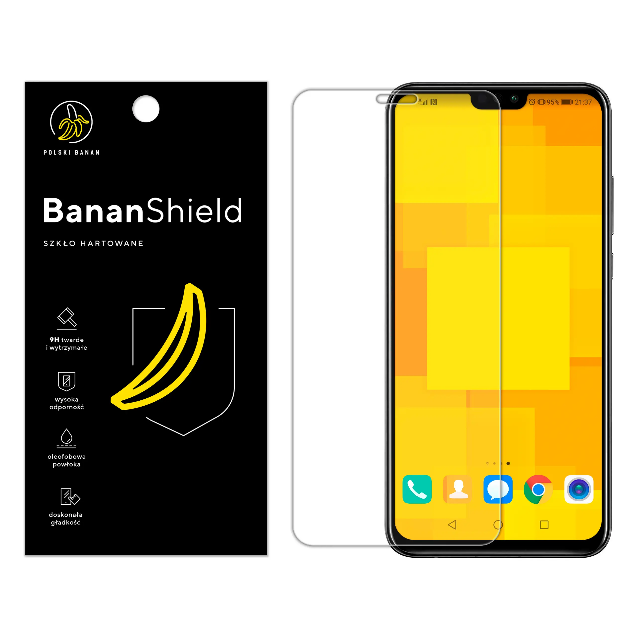 Szkło hartowane Polski Banan BananShield do Honor 8X